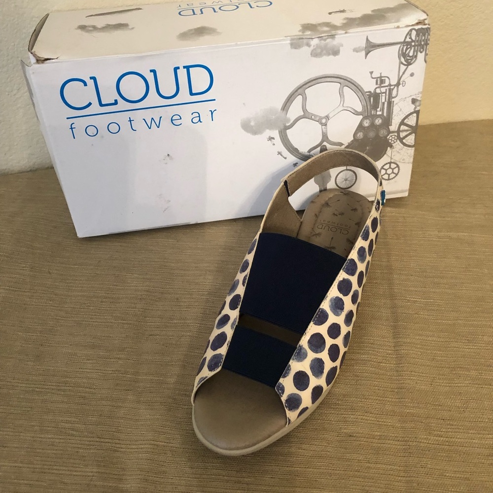 Cloud Footwear Colette, Sling Back Wedge, 39 - Picture 2 of 10